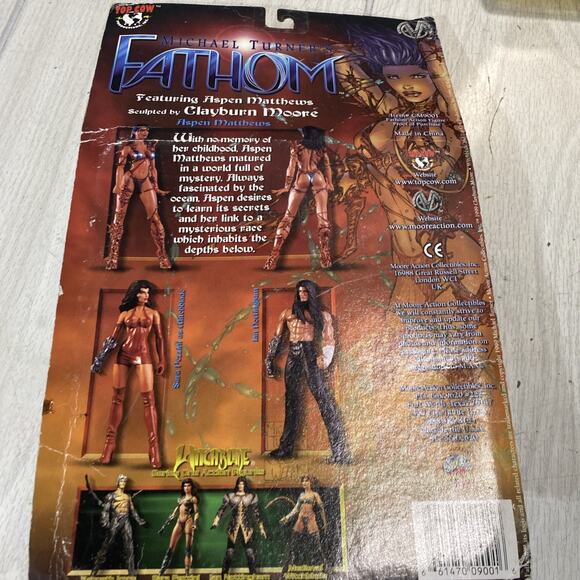 Top Cow Moore Action Collectible Sara Pezzini WitchBlade & Fathom Aspen Matthews - Picture 5 of 9